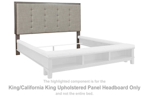 Hallanden King/California King Upholstered Panel Headboard