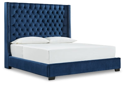 Coralayne King Upholstered Bed