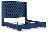 Coralayne King Upholstered Bed