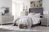 Coralayne California King Upholstered Bed with Dresser