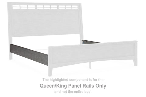 Montillan Queen/King Panel Rails