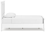 Fortman Twin Panel Bed with Mirrored Dresser and 2 Nightstands