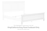 Fortman King/California King Panel Footboard