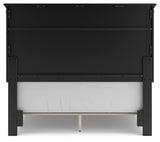 Lanolee Full Panel Bed with Mirrored Dresser, Chest and 2 Nightstands