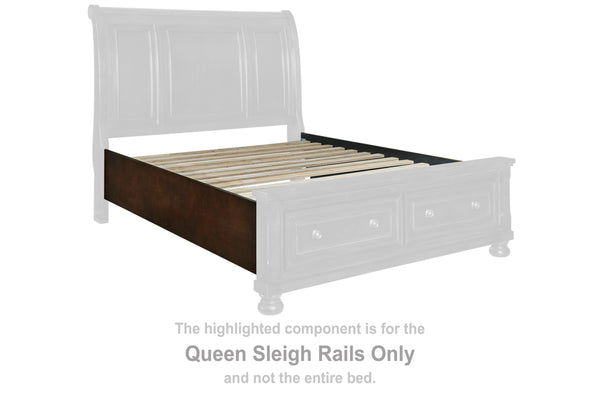Porter Queen Sleigh Rails