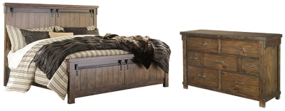 Lakeleigh Queen Panel Bed with Dresser