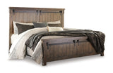 Lakeleigh California King Panel Bed with Mirrored Dresser, Chest and Nightstand