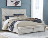 Brashland King Panel Bed with Dresser