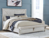 Brashland California King Panel Bed with Dresser