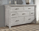 Brashland King Panel Bed with Dresser