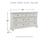 Robbinsdale California King Sleigh Bed with Storage with Dresser