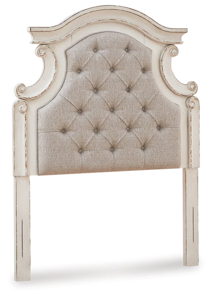 Realyn Twin Upholstered Panel Headboard