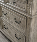 Lodenbay Queen Panel Bed with Mirrored Dresser