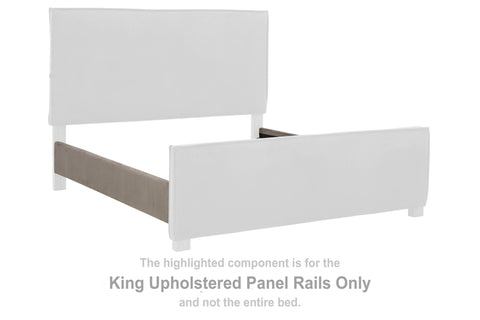 Krystanza King Upholstered Panel Rails