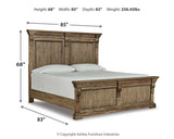 Markenburg California King Panel Bed with Dresser