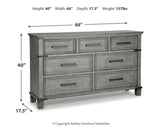 Russelyn California King Storage Bed with Dresser