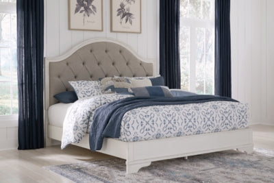 Brollyn California King Upholstered Panel Bed