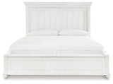 Kanwyn Queen Panel Bed with Storage Bench