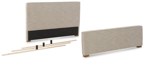Dakmore King/California King Headboard/Footboard/Slats