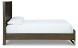 Arkenton Queen Panel Bed with Mirrored Dresser and Chest