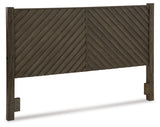 Arkenton California King Panel Bed with Mirrored Dresser, Chest and Nightstand