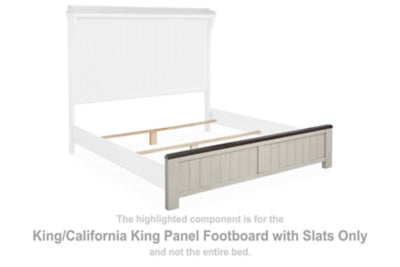 Darborn King/California King Panel Footboard