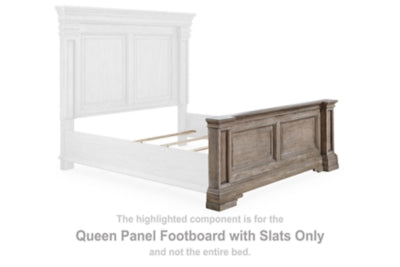 Blairhurst Queen Panel Footboard with Slats