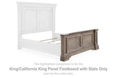 Blairhurst King/California King Panel Footboard with Slats