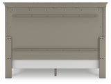 Lexorne King Sleigh Bed with Mirrored Dresser