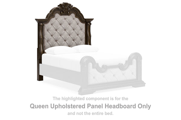 Maylee Queen Upholstered Panel Headboard