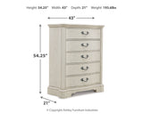 Arlendyne Queen Upholstered Bed with Mirrored Dresser, Chest and Nightstand