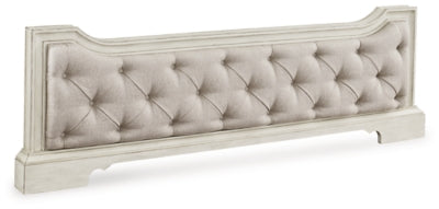 Arlendyne King/California King Upholstered Panel Footboard with Slats