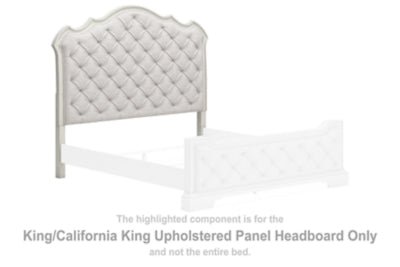 Arlendyne King/California King Upholstered Panel Headboard