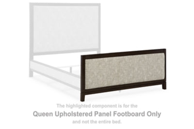 Burkhaus Queen Upholstered Panel Footboard