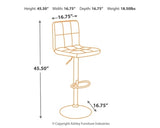 Bellatier Adjustable Height Bar Stool