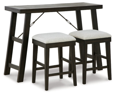 Noorbrook Counter Height Dining Table and Bar Stools (Set of 3)