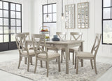 Parellen Dining Table and 6 Chairs