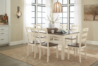 Woodanville Dining Table and Chairs (Set of 7)