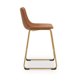 Crandox Upholstered Barstool (2/CN)