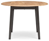 Gesthaven Round DRM Drop Leaf Table