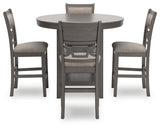 Wrenning Counter Height Dining Table and 4 Barstools (Set of 5)