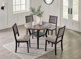 Corloda Dining Table and 4 Chairs (Set of 5)