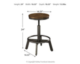 Torjin 2-Piece Bar Stool