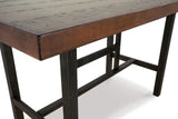 Kavara Counter Height Dining Table and 6 Barstools