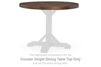 Valebeck Counter Height Dining Table Top