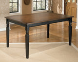 Owingsville Dining Table and 2 Chairs and 2 Benches