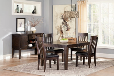 Haddigan Dining Table and 4 Chairs with Storage