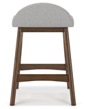 Lyncott Counter Height Dining Table and 4 Barstools