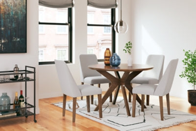 Lyncott Dining Table and 4 Chairs