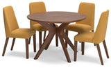 Lyncott Dining Table and 4 Chairs